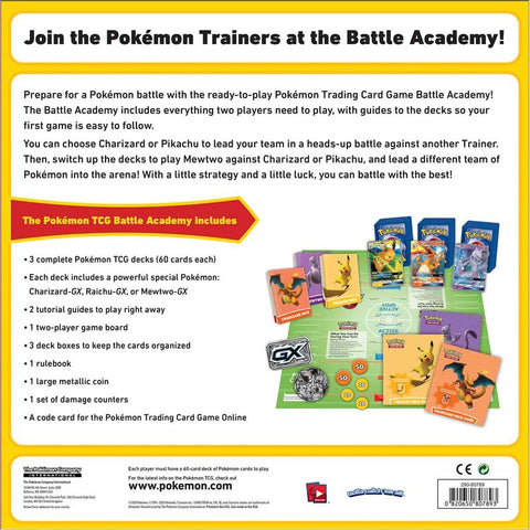 Pokemon Trading Card Game: Battle Academy - GuuBuu Hobby